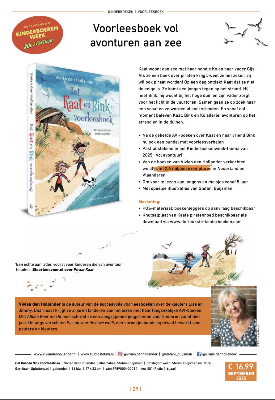 Het kaat en bink voorleesboek